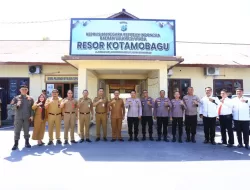 Pj. Wali Kota Kotamobagu, Dr. Drs. Asripan Nani, M.Si, Jalin Silaturahmi Hangat dengan Forkopimda