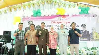 Peringatan Hari Bhakti Adhyaksa ke-63: Wali Kota dan Wakil Wali Kota Kotamobagu Hadiri Syukuran