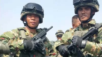 Dua Anggota SatPol PP Kotamobagu Dinyatakan Sebagai Anggota Komcad Tahun 2023
