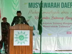 Memajukan Bolaang Mongondow dan Indonesia: Musda Ke-8 Muhammadiyah dan Aisyiyah Bolmong