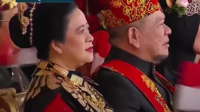 Puan Maharani Pakai Baju Adat Daerah Bolaang Mongondow pada Upacara HUT RI ke 78 Tahun