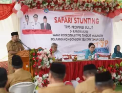Penurunan Stunting Bolsel: Safari Stunting dengan Ny. Rita Dondokambey-Tamuntuan