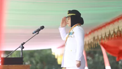 Peringatan Detik-Detik Proklamasi Kemerdekaan RI ke-78: Ir. Hj. Tatong Bara Memimpin Upacara dengan Megah