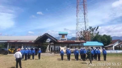 27 Calon Paskibraka Boltim Jalani Proses Latihan