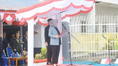 Peringatan Kemerdekaan 2023: Wali Kota Tatong Bara Pimpin Upacara Remisi di Rutan Kelas II B Kotamobagu