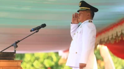 Peringatan HUT ke-78 Republik Indonesia: Upacara Penurunan Bendera Merah Putih