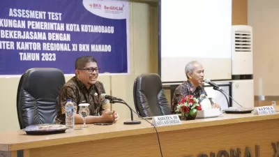 Pemerintah Kota Kotamobagu Gelar Assessment Test Bagi PNS