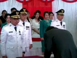 Sirajudin Lasena Resmi Menjabat Sebagai Pj. Bupati Bolmong Utara