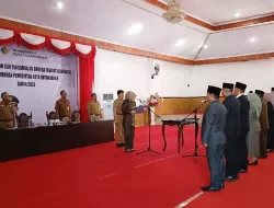 Wali Kota Tatong Bara Memperkenalkan Pejabat Struktural Baru untuk Pemerintah Kotamobagu