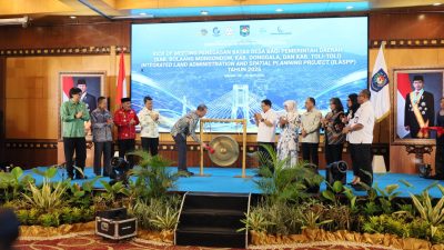 Optimalkan Penataan Wilayah, Bupati Yusra Alhabsyi Hadiri Kick-Off Meeting Penegasan Batas Desa ILASPP 2026