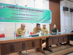 Kawasan Kumuh Bolaang Mongondow: Pemkab Gelar FGD RP2KPKPK