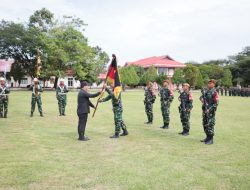 Satgas Pamtas Yonarmed 19 Bogani Dilepas Wabup Bolmong