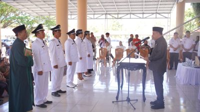 Bupati Yusra Lantik Sangadi Bolmong Antarwaktu 2026