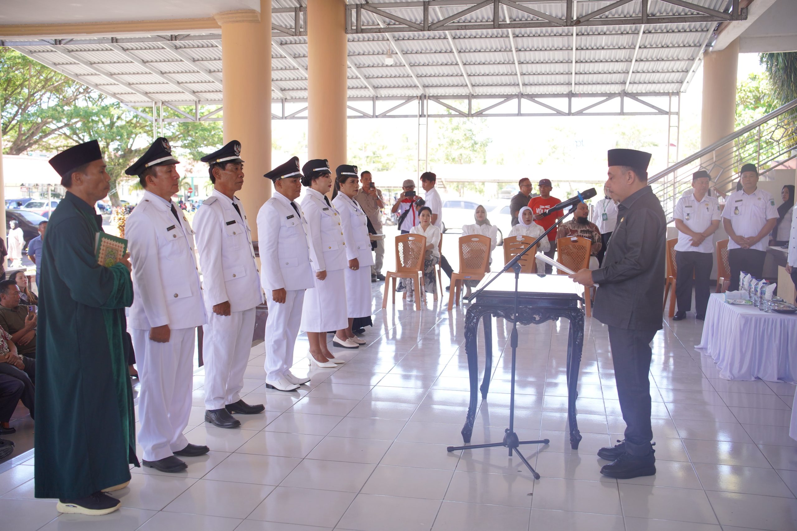 Bupati Yusra Lantik Sangadi Bolmong Antarwaktu 2026