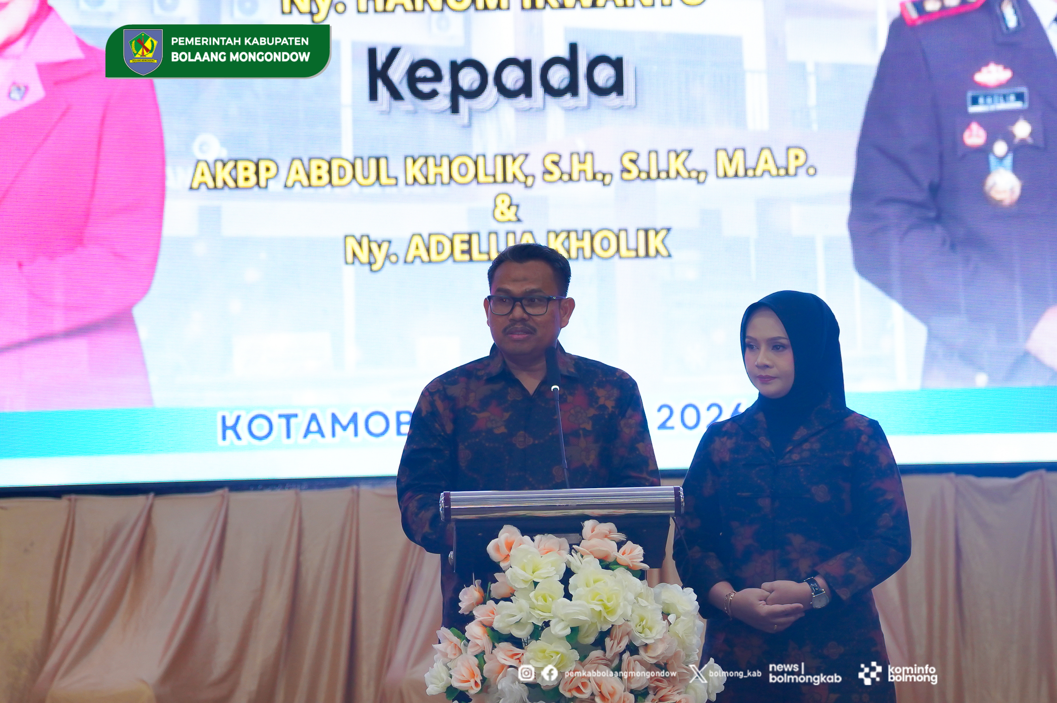 Kenal Pamit Kapolres Kotamobagu Dihadiri Bupati Bolmong 3 G DSC08904