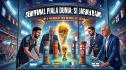 Semifinal Piala Dunia: 4 Tim Teratas FIFA Cetak Sejarah