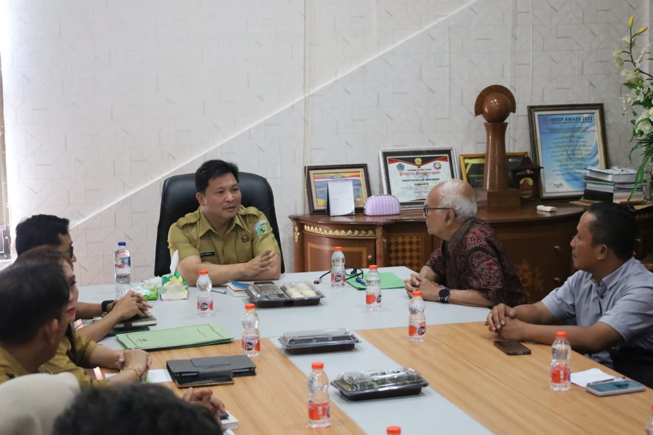 Wabup Dony Lumenta memimpin sinkronisasi batas Bolmong melalui program ILASPP demi mencegah sengketa wilayah dan menertibkan administrasi.