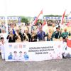 Gerakan Pembagian Bendera Merah Putih Semarakkan HUT Boltim